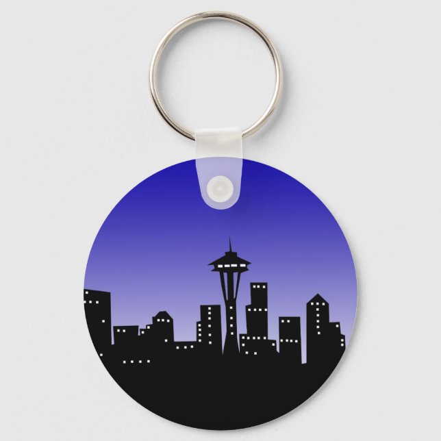 Seattle Keychain (Front)