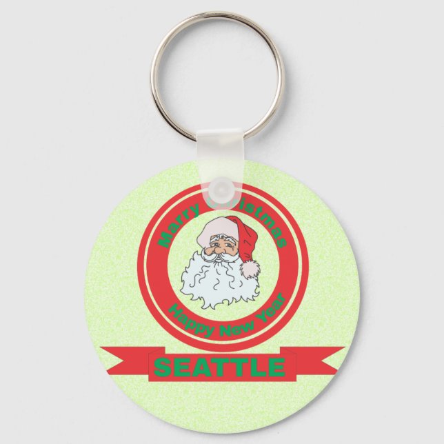 Seattle Keychain (Front)
