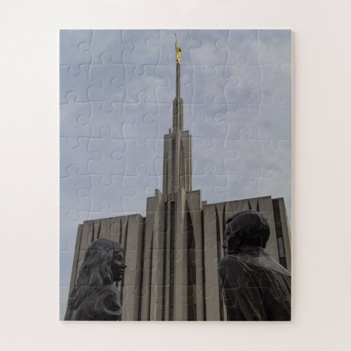 Seattle LDS Temple Jigsaw Puzzle