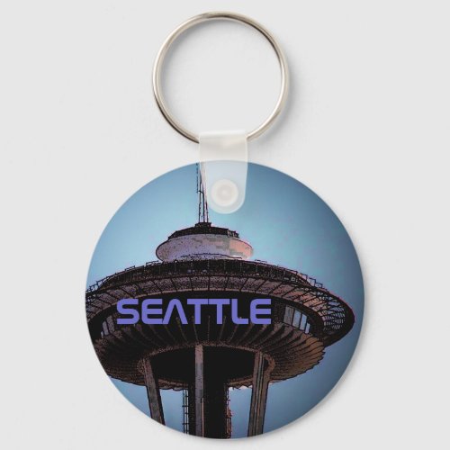 Seattle Needle Keychain _ Customized