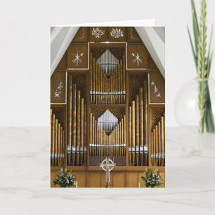 Seattle organ greeting card