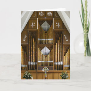 Seattle organ greeting card