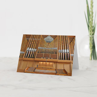 Seattle organ greeting card