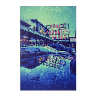 Seattle Pike Market Acrylic Print