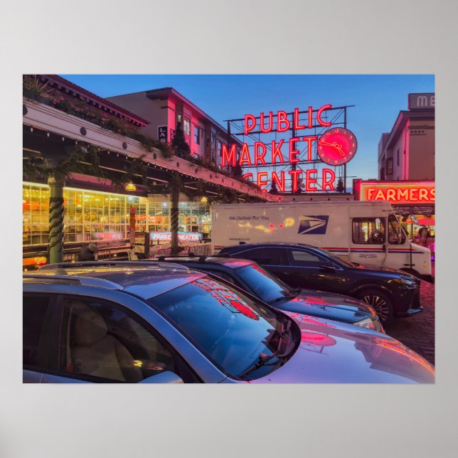 Seattle Pike Market Sign (Front)
