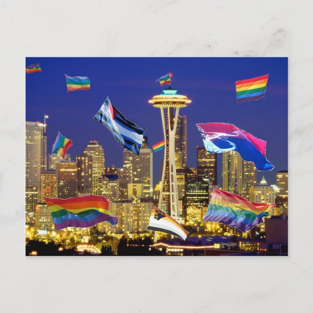 Seattle Pride Postcard (Front)