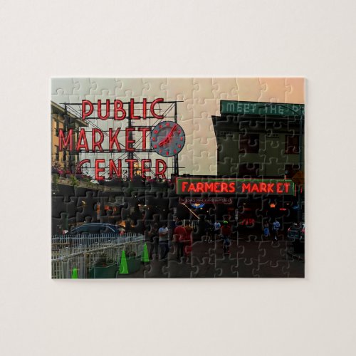 Seattle Public Market Center 1 Jigsaw Puzzle