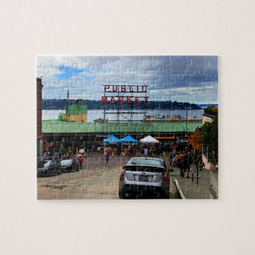 Seattle Public Market Center 3 Jigsaw Puzzle