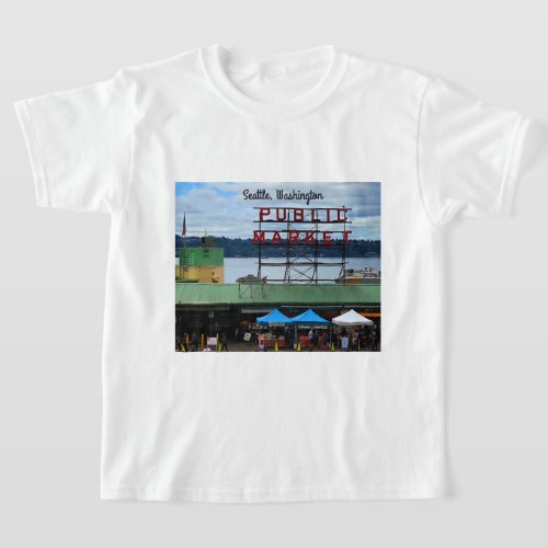 Seattle Public Market Center 3 T_shirt