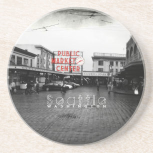 Seattle Public Market Center Coaster