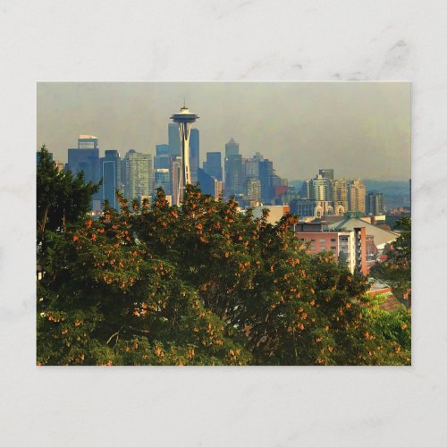 Seattle Skyline 1 Postcard