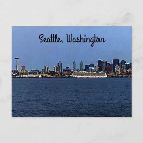 Seattle Skyline 2_2 Postcard