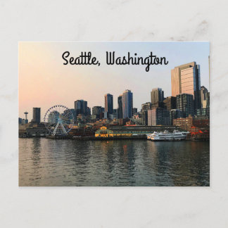 Seattle Skyline #5 Postcard