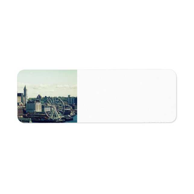 Seattle Skyline Label (Front)