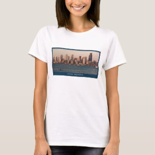 Seattle Skyline Ladies T-Shirt