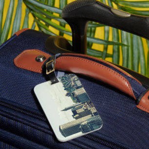 Seattle Skyline Luggage Tag