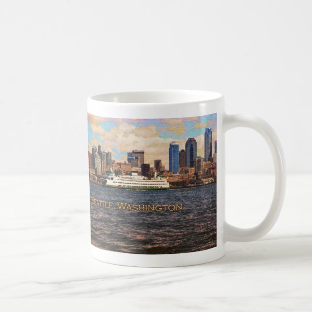 Seattle Skyline Mug (Right)