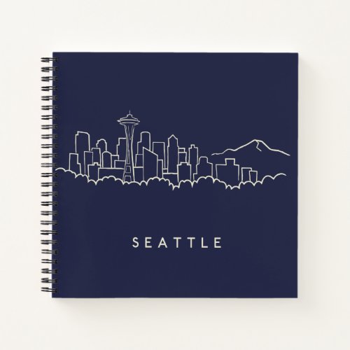 Seattle Skyline Notebook