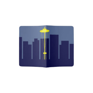 Seattle Skyline Passport Holder