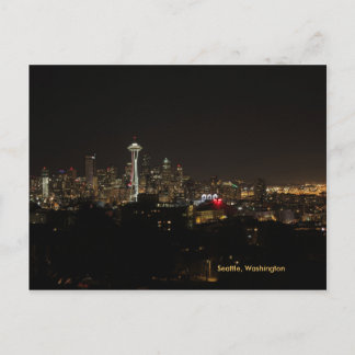 Seattle Skyline Postcard