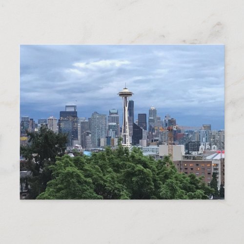 Seattle Skyline Postcard