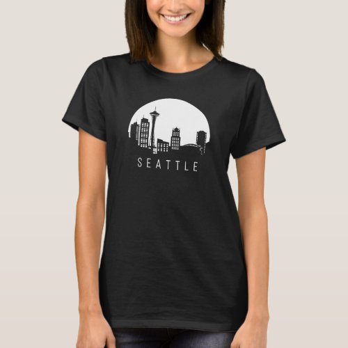 Seattle Skyline T_Shirt