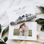 Seattle Skyline Wedding Save the Date Card