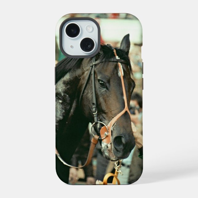 Seattle Slew Thoroughbred 1978 Iphone Case (Back)