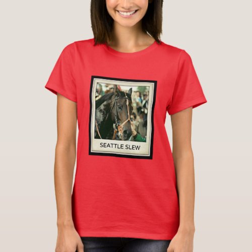 Seattle Slew Thoroughbred 1978 T_Shirt