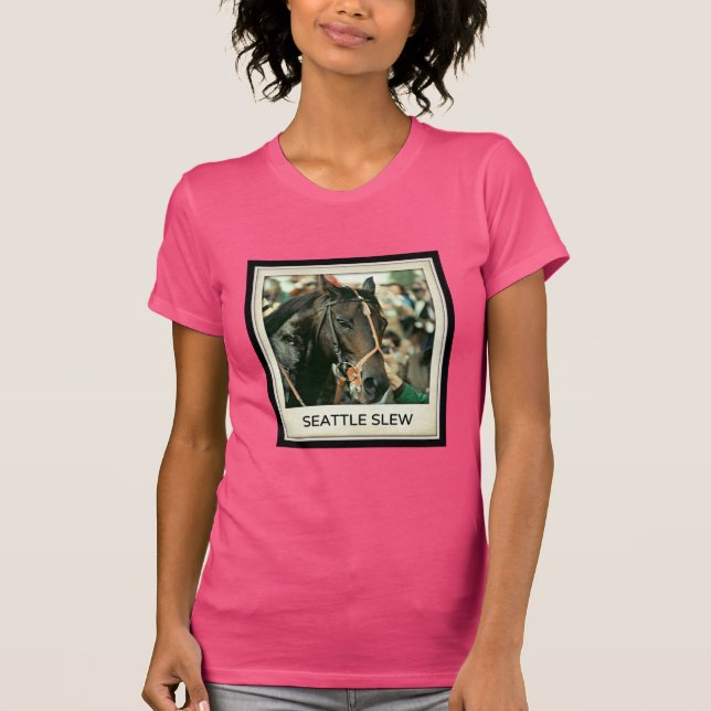 Seattle Slew Thoroughbred 1978 T-Shirt (Front)
