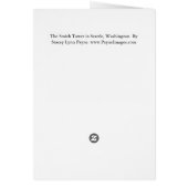 Seattle Smith Tower Blank Card (Back)