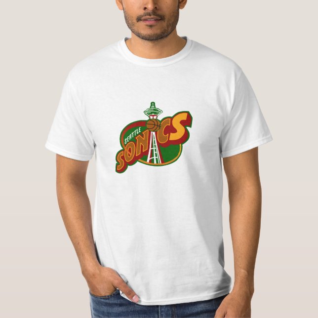 Seattle Sonics T-Shirt (Front)