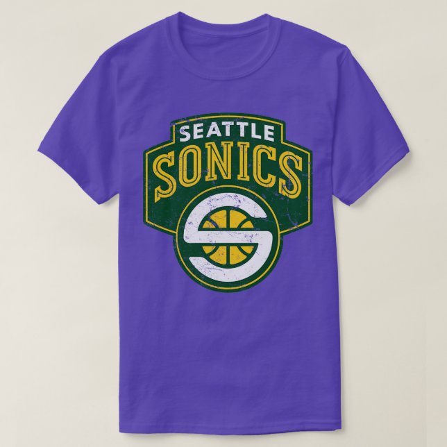 Seattle Sonics T-Shirt (Design Front)