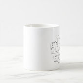 Seattle Stylized Skyline | Custom Slogan Coffee Mug (Center)