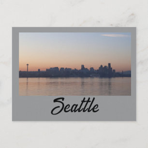 Seattle Sunrise Postcard
