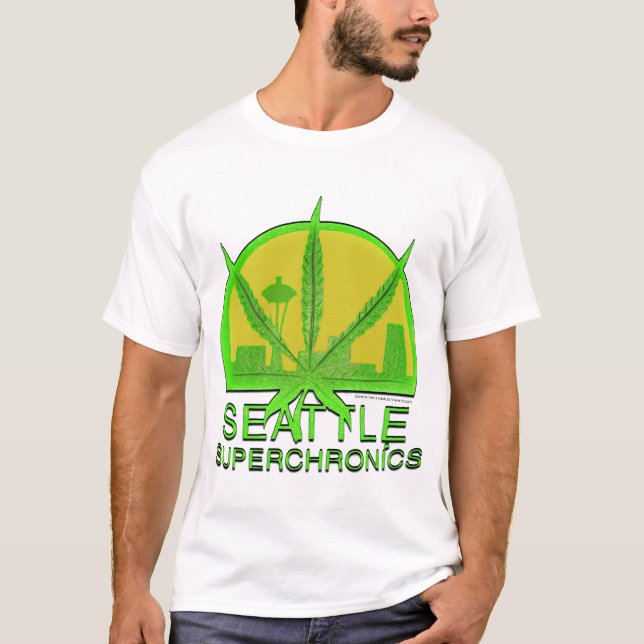 Seattle Superchronics T-Shirt (Front)