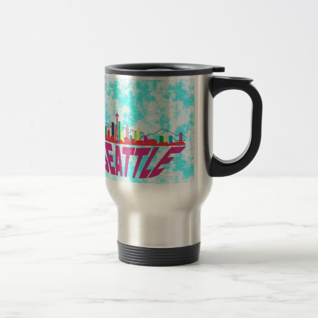 Seattle Travel Mug (Right)