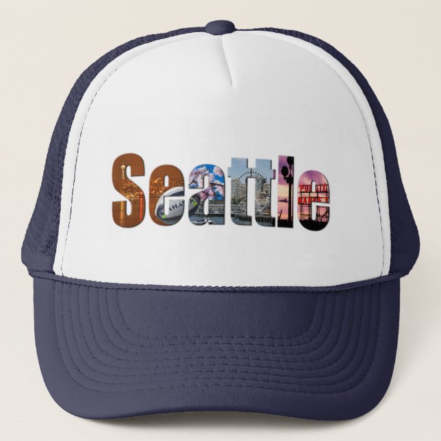 Seattle Trucker Hat (Front)