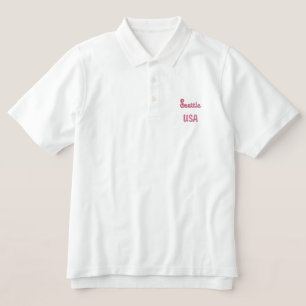 Seattle USA Polo Shirt