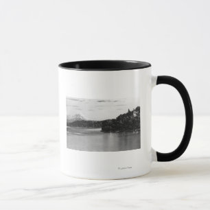 Seattle, WA Lake Washington View and Rainier Mug