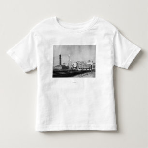 Seattle, WA - Seattle Railway Center and Smith Toddler T-shirt