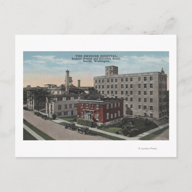 Seattle, WA - The Swedish Postcard (Front)