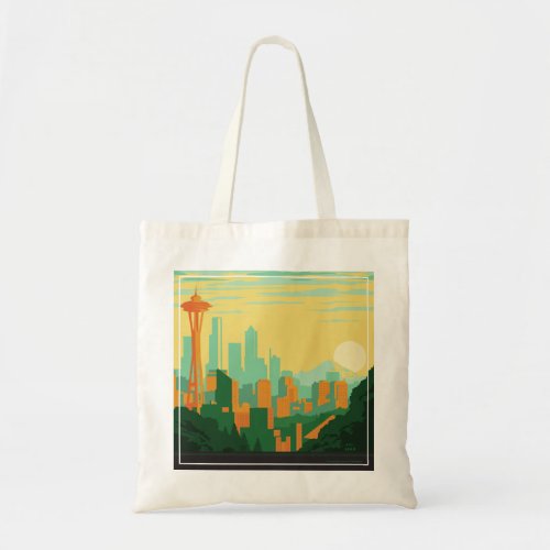 Seattle WA Tote Bag