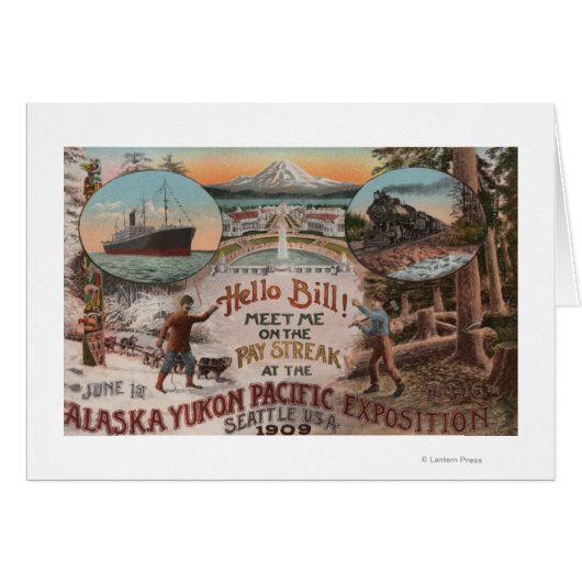 Seattle, WAAD for Alaska Yukon Pacific Expo. (Front Horizontal)