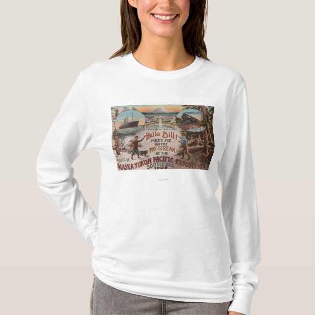 Seattle, WAAD for Alaska Yukon Pacific Expo. T-Shirt (Front)