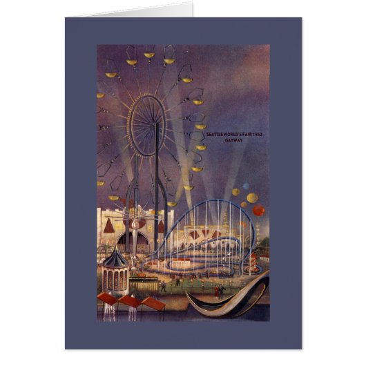 Seattle, Washington1962 World's Fair Poster Cards (Front)