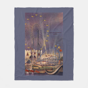Seattle, Washington1962 World's Fair Poster Fleece Blanket