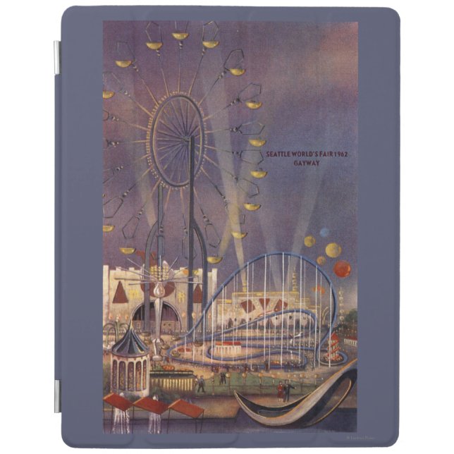Seattle, Washington1962 World's Fair Poster iPad Smart Cover (Front)