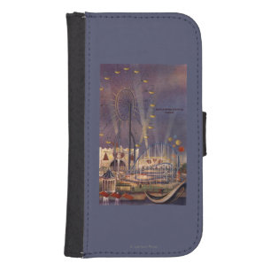 Seattle, Washington1962 World's Fair Poster Samsung S4 Wallet Case