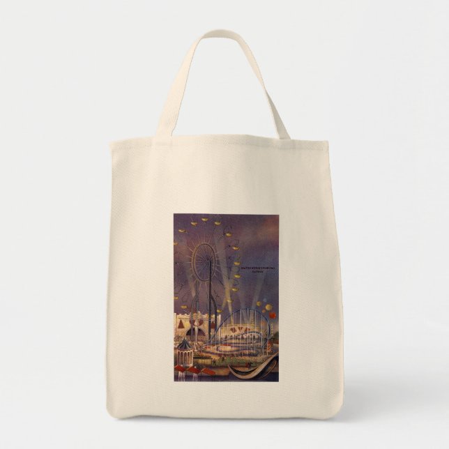 Seattle, Washington1962 World's Fair Poster Tote Bag (Front)